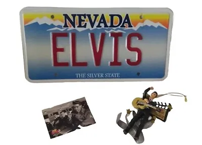 Elvis Presley Lot Nevada License Plate (New) Christmas Ornament King Creole Card • $18.90