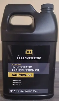 (1) GALLON- HUSTLER Hydrostatic Transmission Oil 20W50 606951/606953 • $46.95