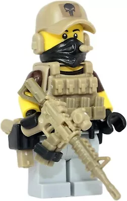 Custom Private Military Contractor Operator PMC Made With Real LEGO® Minifigure • $20.22