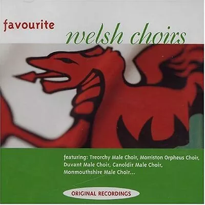 Favourite Welsh Male Voice Choirs -  CD 3SVG The Cheap Fast Free Post The Cheap • £3.49