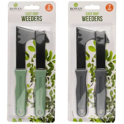 Garden Weeding Set - 2 Pack Patio Weed Remover Tool Moss Paving Scraping Weeder • £3.09