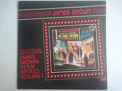 £6.99 • Buy James Brown Live At The Apollo Vol 1 Polydor 2482 184 Soul Funk 1975
