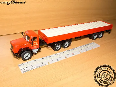 MAGIRUS DEUTZ JUPITER 6x6 1:43 TRUCK TRUCK & TRAILER ALTAYA IXO SEMI TRAILER • $45.35