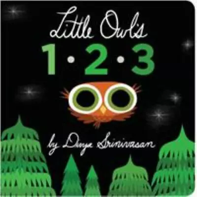 Little Owl's 1-2-3 - 9780451474544 Divya Srinivasan Board Book • $3.81