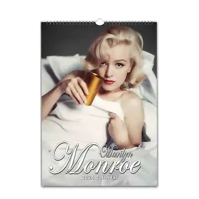 Marilyn Monroe Iconic Photos 2024 Personalised Calendar Choose Start • £24.99
