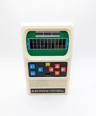 Vintage 2000 Mattel Classic Football Electronic Handheld Game Tested Works • $21.99