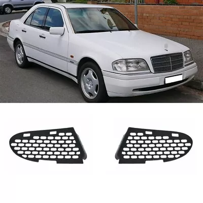 Fits 1994-1997 Mercedes Benz W202 C220 C280 Front Bumper Side Grille Cover 1SET • $89