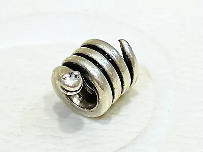 $24 • Buy Authentic Pandora Sterling Silver Snake Charm 790171 Retired