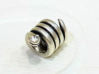 $24 • Buy Authentic Pandora Sterling Silver Snake Charm 790171 Retired