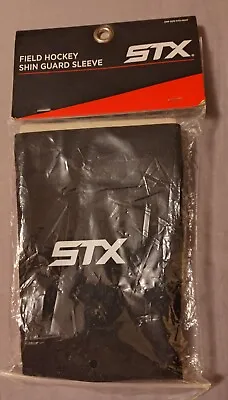 STX Field Hockey Shin Guard Sleeves (Black) NWT-One Size Fits Most/2 SG Sleeves • $9.99