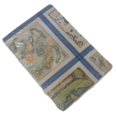 Vintage Wrapping Paper/Gift Wrap- All Occasion Flowers Children And World Maps • £24.10