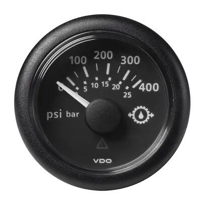 VDO Marine Viewline 2-1/16  52mm Transmission Oil Pressure Gauge - A2C59514145 • $54.89