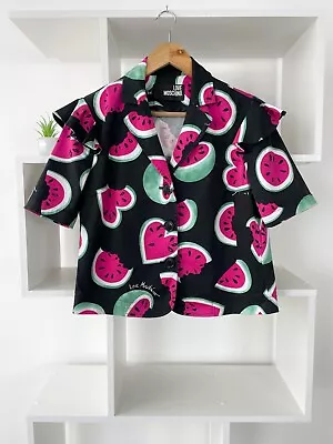 Moschino Vintage Women’s Shirt 00s  Watermelon Printed Size 42 • $60