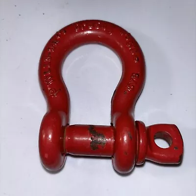 Crosby S-209 WLL 3-1/4T Clevis Shackle W/1-1/8  Screw Pin Rigging Cable Lifting • $40