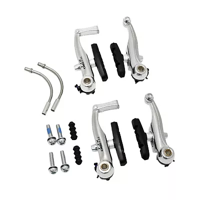 $45 • Buy TEKTRO RX1 Mini-V Brake Cyclocross Brake Set (Front+Rear) , Silver