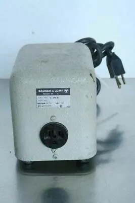 Bausch+Lomb 33.29.10 Vintage Transformer Power Supply Microscope Light Source • $14.99