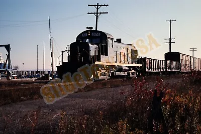 Vtg 1981 Train Slide 974 Detroit & Mackinac Railway Engine X1G180 • $5