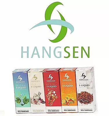 Hangsen E Liquid Juice 10 X 10ml No Nicotine 0MG E Cig TPD • £12.84