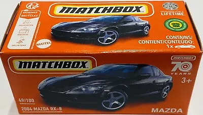 Matchbox 2004 Mazda RX-8 Black 2023 New • $24.88