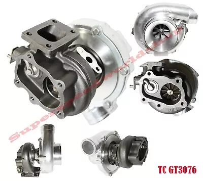 GT30 GT3076  Turbocharger 70 Compressor 64 Trim 5 Bolt Flange And T25T28 Flange • $1200