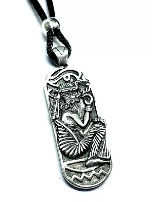 Egyptian Fertility Necklace Pendant Vitality Protection Goddess Beaded Cord  • £4.65