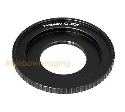 16mm C Mount Cine Movie Lens To Fuji X Adapter X-T10 X-T20 X-T30 X-T100 X-T3  • $7.59