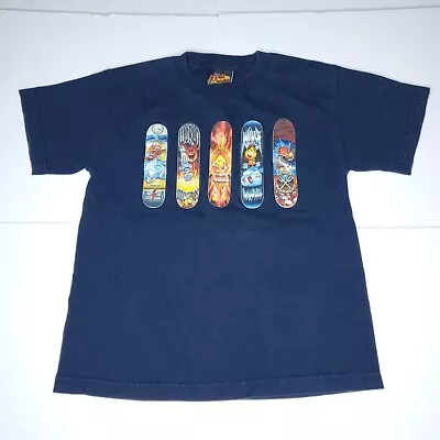 Vintage 90s World Industries Small T Shirt Rubber Skateboard Decks Original  • $79.97