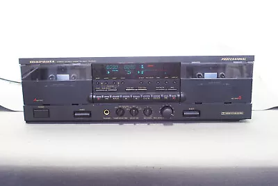 Marantz PMD500u Stereo Double Cassette Deck PMD500 PMD 500 - For Parts/repair • $10.99