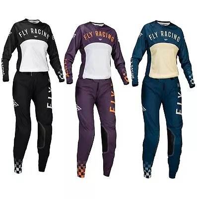 Fly Racing Women's Lite Jersey And Pant Riding Gear Combo Set MX ATV • $199.90