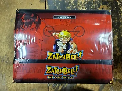 Lot 8 Packs Bandai Zatch Bell Card Battle Game Starter Sets #1 #2 Box Tcg Ccg • $45