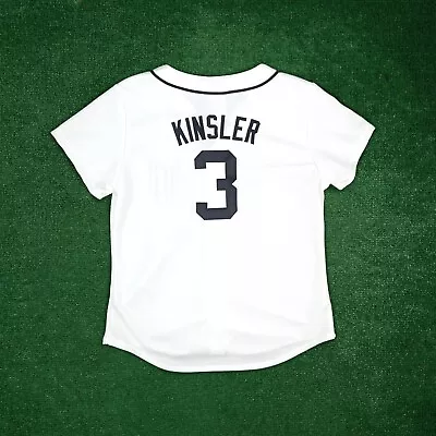 Ian Kinsler Majestic Detroit Tigers Women's Home White Jersey • $69.99