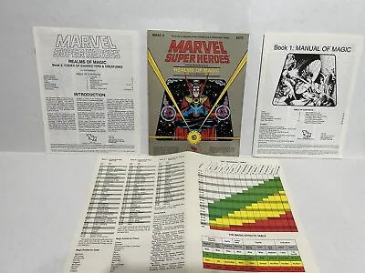 Marvel Super Heroes : Realms Of Magic (TSR MHAC 9 1986 6870 RPG) • $60