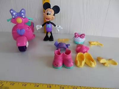 Lot Of 10 Items Minnie's Fashion Ride Scooter Fisher Price 2011 • $8