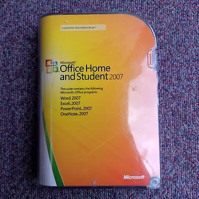 Microsoft Office Home And Student 2007 - Used / Untested - Free P&P • £14.99