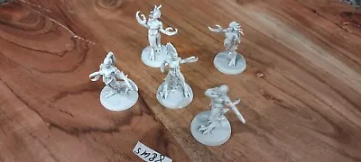 Warhammer Fantasy AOS Hedonites Of Slaanesh Daemonettes X5 Primed SM028 • $17