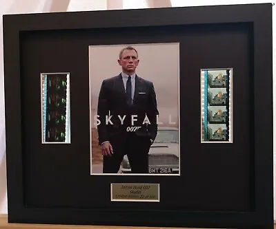 James Bond 007 Skyfall 10 X8  35mm Film Cell Display Framed Or Unframed • £20