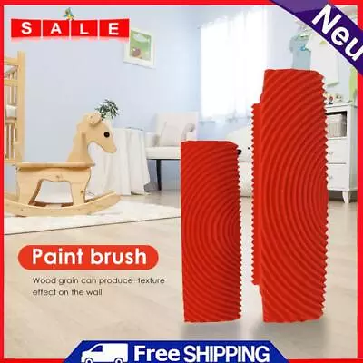 2pcs Wall Paint Runner Roller Brushes Household Wall Decorative DIY Tools Set • £7.98