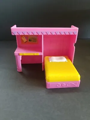 Mattel 2009 Pink Desk Murphy Bed Furniture Piece Pull Out • $9.99