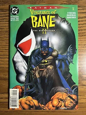 Batman Vengeance Of Bane 1 The Redemption Ii 1 Glen Fabry Cover Dc Comics 1995 • $17.95