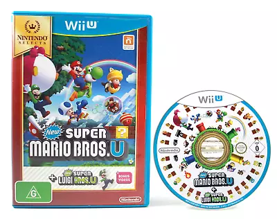 New Super Mario Bros. U + New Super Luigi U [Nintendo Selects] (Wii U) [PAL] • $35.95