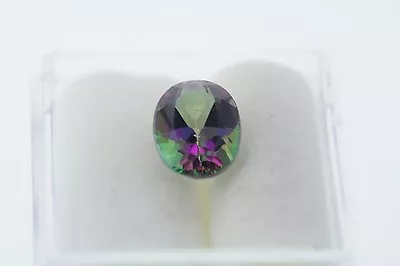 2.28ct Oval Cut Loose Mystic Fire Topaz 9.1 X 7.0 X 4.9mm • $25.83