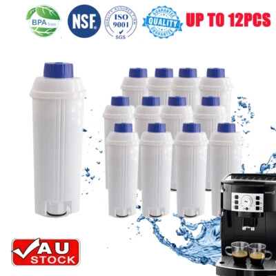 $16.66 • Buy 1-12pcs Delonghi Coffee Machine Water Filter Dlsc002 Ser3017 Ecam350.55.b