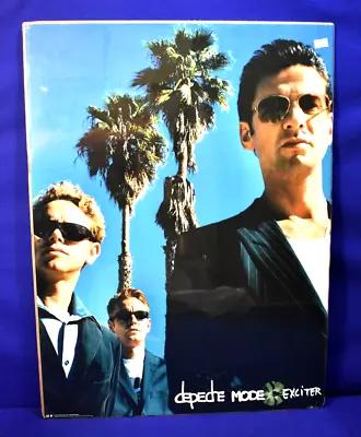 Depeche Mode 2001 Exciter Poster 24 X 18 Unopened. Flat On Cardboard. • $42.59