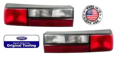 1987-1993 Ford Mustang LX - Stock Complete Taillights W/ Housings & Seals LH RH • $309.95