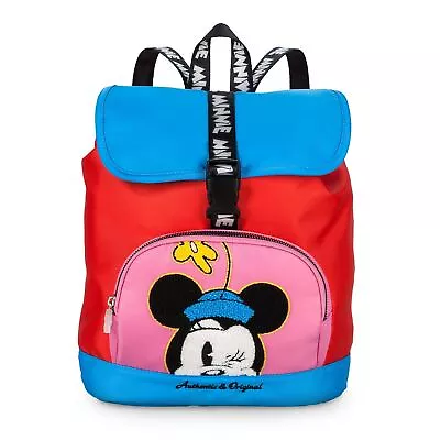 Disney Minnie Mouse Backpack Colour Block Design Unisex Kids Casual Rucksack • £18