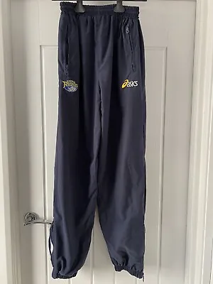 £9.50 • Buy Leeds Rhinos Rugby League ASICS Players Joggers Tracksuit Bottoms Large