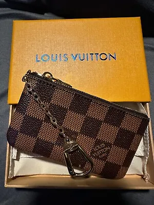 Louis Vuitton Brown Damier Coin Wallet Pouch • $139.99