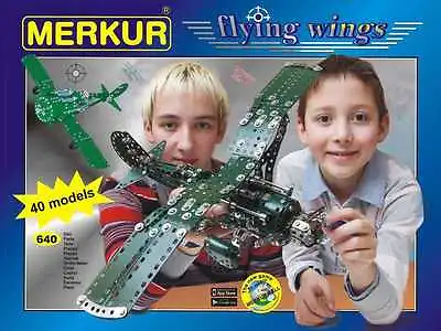 Metal Construction Set Merkur Flying Wings 17 Kg NEW Made In CZECH REPUBLIC • $150