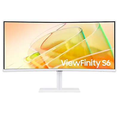 Samsung 34  ViewFinity S65TC Ultra-wide Curved WQHD Monitor LS34C650TAEXXY • $799