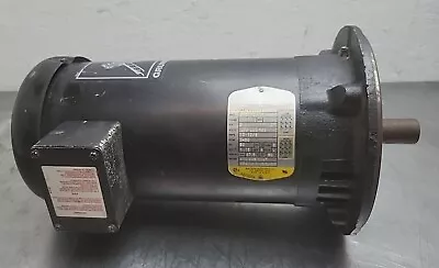 Baldor 5 Hp Industrial Motor 208-230/460V 3450 Rpm 3 Phase 184TC 84.Z00013 *USED • $89